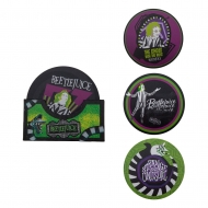 Beetlejuice - Pack 4 sous-verres Beetlejuice