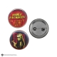 Beetlejuice - Pack 6 badges Beetlejuice