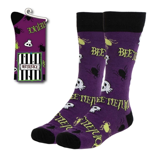 Beetlejuice - Chaussettes Purple 38-45