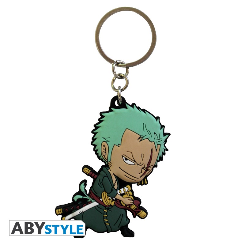 ONE PIECE - Porte-clés Wanted Zoro - Figurine-Discount