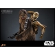 Star Wars Episode V - Figurine Movie Masterpiece 1/6 Chewbacca with Disassembled C-3PO 36 cm