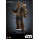 Star Wars Episode V - Figurine Movie Masterpiece 1/6 Chewbacca with Disassembled C-3PO 36 cm