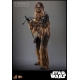 Star Wars Episode V - Figurine Movie Masterpiece 1/6 Chewbacca with Disassembled C-3PO 36 cm