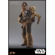 Star Wars Episode V - Figurine Movie Masterpiece 1/6 Chewbacca with Disassembled C-3PO 36 cm