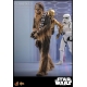 Star Wars Episode V - Figurine Movie Masterpiece 1/6 Chewbacca with Disassembled C-3PO 36 cm