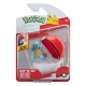 Pokémon - Clip'n'Go Poké Balls Carapuce 3 & Poké Ball