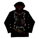 Disney - Veste à capuche Mickeys Light Up Decorations By Loungefly