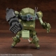 Armored Trooper Votoms X JGSDF - Figurine Type 07 III Tank Nacchin (Scopedog Version) 10 cm