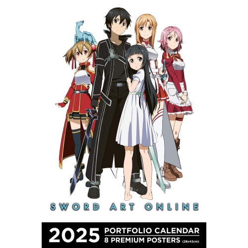 Sword Art Online - Portfolio calendrier 2025 Sword Art Online *ANGLAIS*