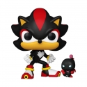 Sonic The Hedgehog - Figurine POP & Buddy! Shadow w/DChao 9 cm