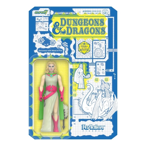 Dungeons & Dragons - Figurine ReAction Sorceress Glow in the Dark 10 cm