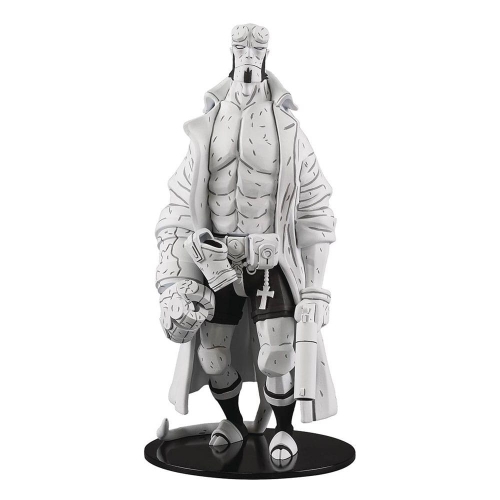 Hellboy - Statuette Hellboy 30th Anniversary B&W Variant Previews Exclusive 32 cm