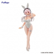 Super Sonico - Statuette BiCute Bunnies Pearl White Ver. 30 cm