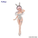 Super Sonico - Statuette BiCute Bunnies Pearl White Ver. 30 cm