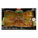 Les Tortues Ninja - Pack 18 figurines Les Tortues Ninja Diecast Nano Metalfigs 4 cm