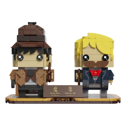 Sherlock Holmes - Jeu de construction Holmes and Watson 10 cm