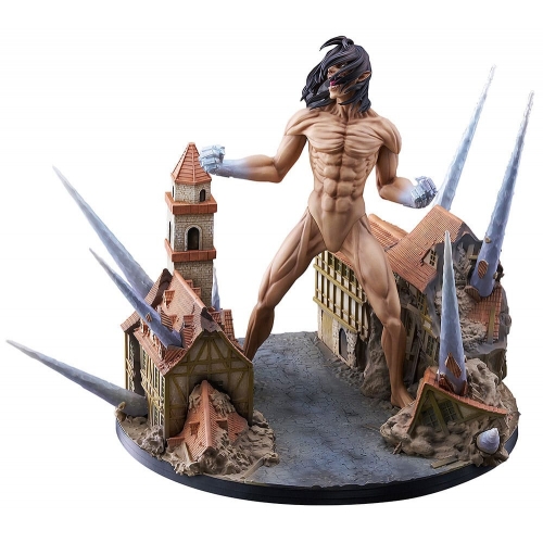 L'Attaque des Titans - Statuette Eren Jaeger: Attack Titan Ver. Judgment 25 cm