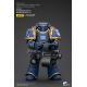 Warhammer The Horus Heresy - Figurine 1/18 Ultramarines Legion MKIII Tactical Support Squad Legionary avec Heavy Bolter 20 cm