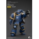 Warhammer The Horus Heresy - Figurine 1/18 Ultramarines Legion MKIII Tactical Support Squad Legionary avec Heavy Bolter 20 cm