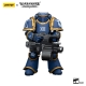 Warhammer The Horus Heresy - Figurine 1/18 Ultramarines Legion MKIII Tactical Support Squad Legionary avec Heavy Bolter 20 cm