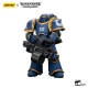 Warhammer The Horus Heresy - Figurine 1/18 Ultramarines Legion MKIII Tactical Support Squad Legionary avec Heavy Bolter 20 cm