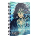 L'Attaque des Titans - Cahier effet 3D Blue