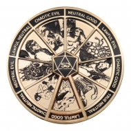 Dungeons & Dragons - Pin's Alignment Spinner 24k Gold Plated Limited Edition