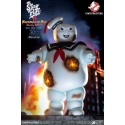 S.O.S Fantômes - Statuette Stay Puft Marshmallow Man Burnign Edition Deluxe Version 30 cm