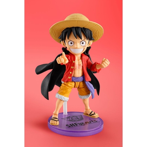 One Piece - Figurine World Collactable Figures x S.H. Figuarts Monkey D. Luffy 8 cm