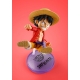 One Piece - Figurine World Collactable Figures x S.H. Figuarts Monkey D. Luffy 8 cm