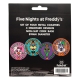 Five Nights at Freddy's - Pack 4 sous-verres Printed Drinks