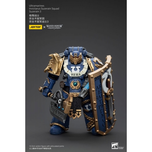 Warhammer The Horus Heresy - Figurine 1/18 Ultramarines Invictarus Suzerain Squad Suzerain 3 12 cm