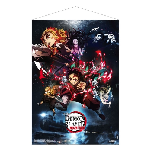 Demon Slayer: Kimetsu no Yaiba - Wallscroll Mugen Train Key Visual 50 x 70 cm