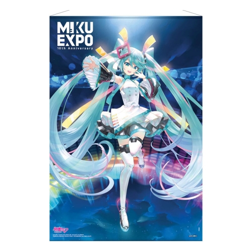 Hatsune Miku - Wallscroll Miku Expo 10th Anniversary Limited Edition 61 x 91 cm