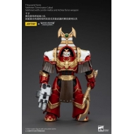 Warhammer - Figurine 1/18 Thousand Sons Sekhmet Terminator Cabal Sekhmet avec Combi-Melta and Achea Force Weapon 14 cm