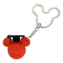 Disney - Porte-clés Ball Mickey Graduation Rouge