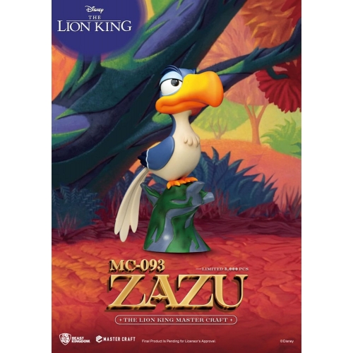 Disney - Statuette Master Craft Le Roi Lion Zazu 20 cm