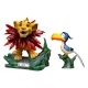 Disney - Pack 2 statuettes Master Craft Le Roi lion Little Simba & Zazu 31 cm