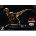 Jurassic Park - Statuette Prime Collectibles 1/10 Velociraptor Closed Mouth 19 cm