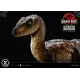 Jurassic Park - Statuette Prime Collectibles 1/10 Velociraptor Closed Mouth 19 cm