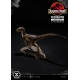 Jurassic Park - Statuette Prime Collectibles 1/10 Velociraptor Closed Mouth 19 cm