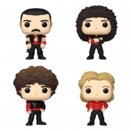 Queen - Pack 4 figurines POP! Radio Gaga 9 cm