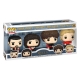 Queen - Pack 4 figurines POP!  Radio Gaga 9 cm