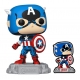 Avengers: Beyond Earth's Mightiest - Figurine POP! Captain America avec Pin's 9 cm