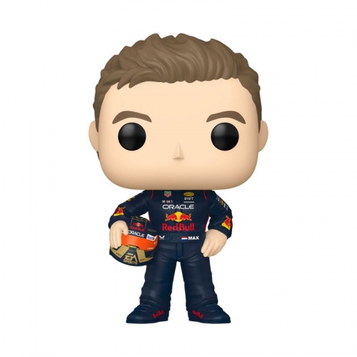 Formule 1 - Figurine POP! Verstappen avec casque 9 cm