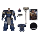 Warhammer 40k - Figurine Ultramarines: Lieutenant Titus 18 cm