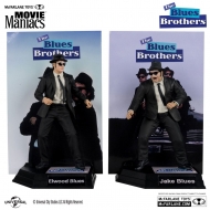 The Blues Brothers - Pack 2 statuettes Movie Maniacs Jake & Elwood Blues (Gold Label) 15 cm