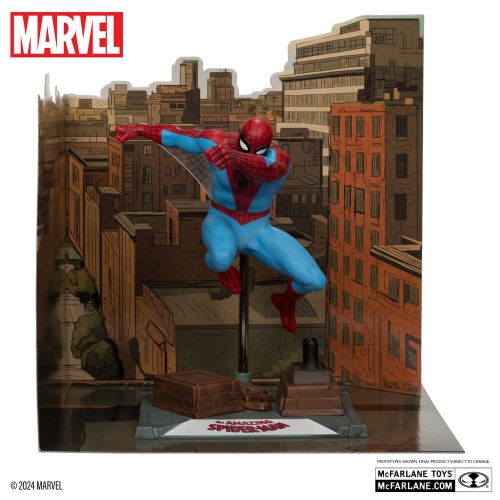 Marvel Collection - Statuette 1/10 Spider-Man (The Amazing Spider-Man 38) (Gold Label) 15 cm