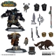 World of Warcraft - Pack 2 statuettes 1/12 Dwarf Hunter: Beast Master & Pandaren: Monk (Gold Label) 15 cm