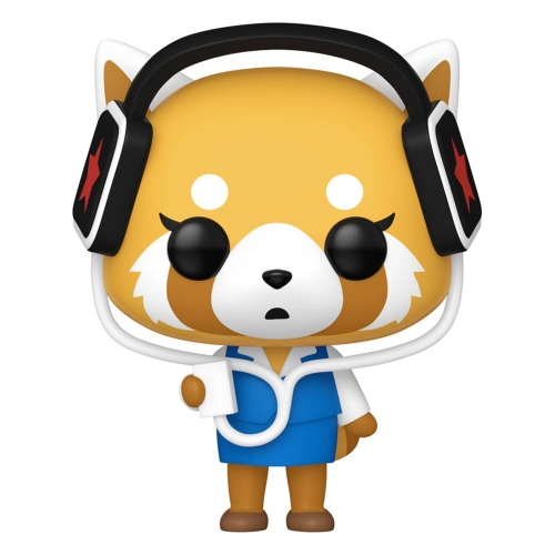 Aggretsuko - Figurine POP! Aggretsuko avec écouteurs 9 cm